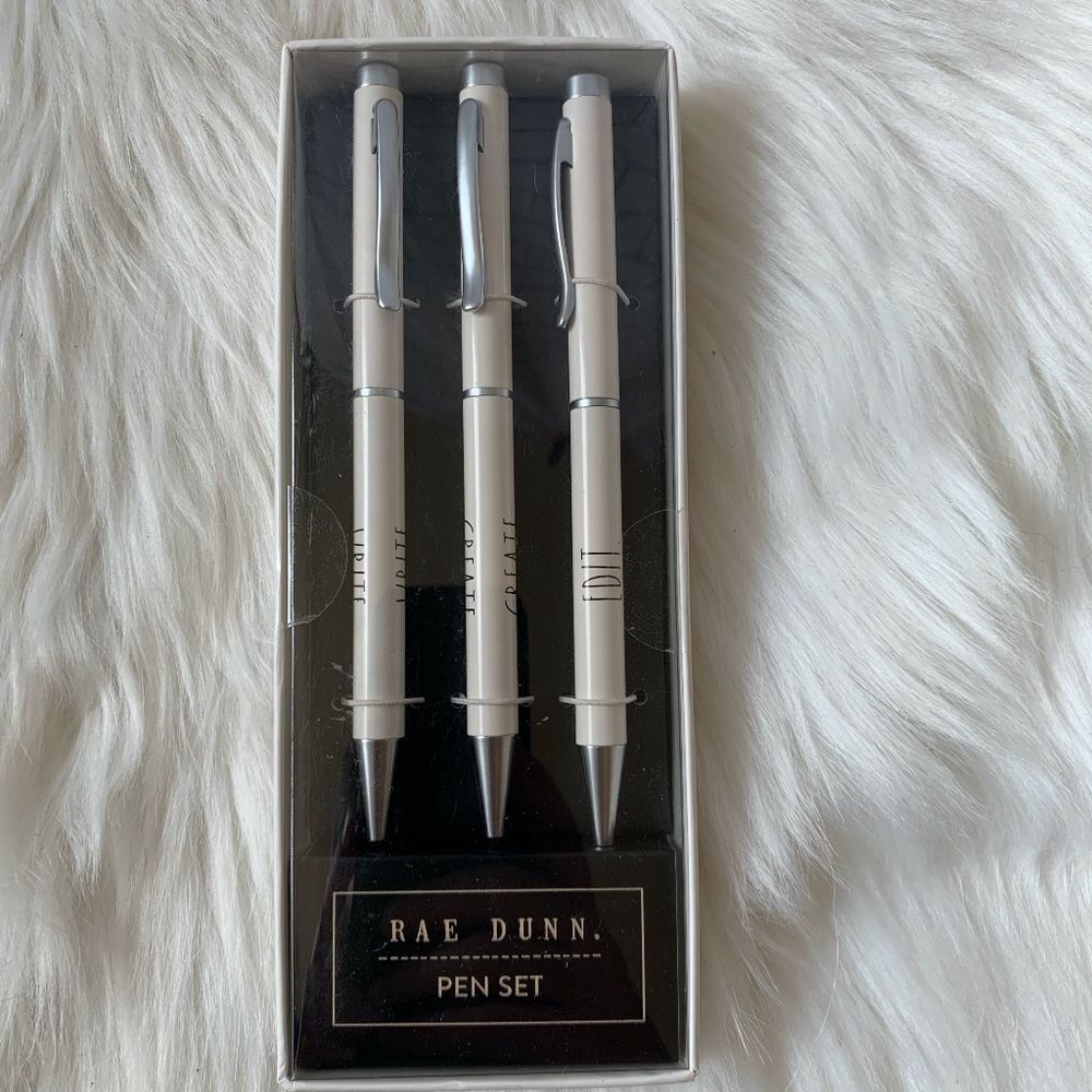 Rae‎ Dunn Pen Set Edit/Create/Write